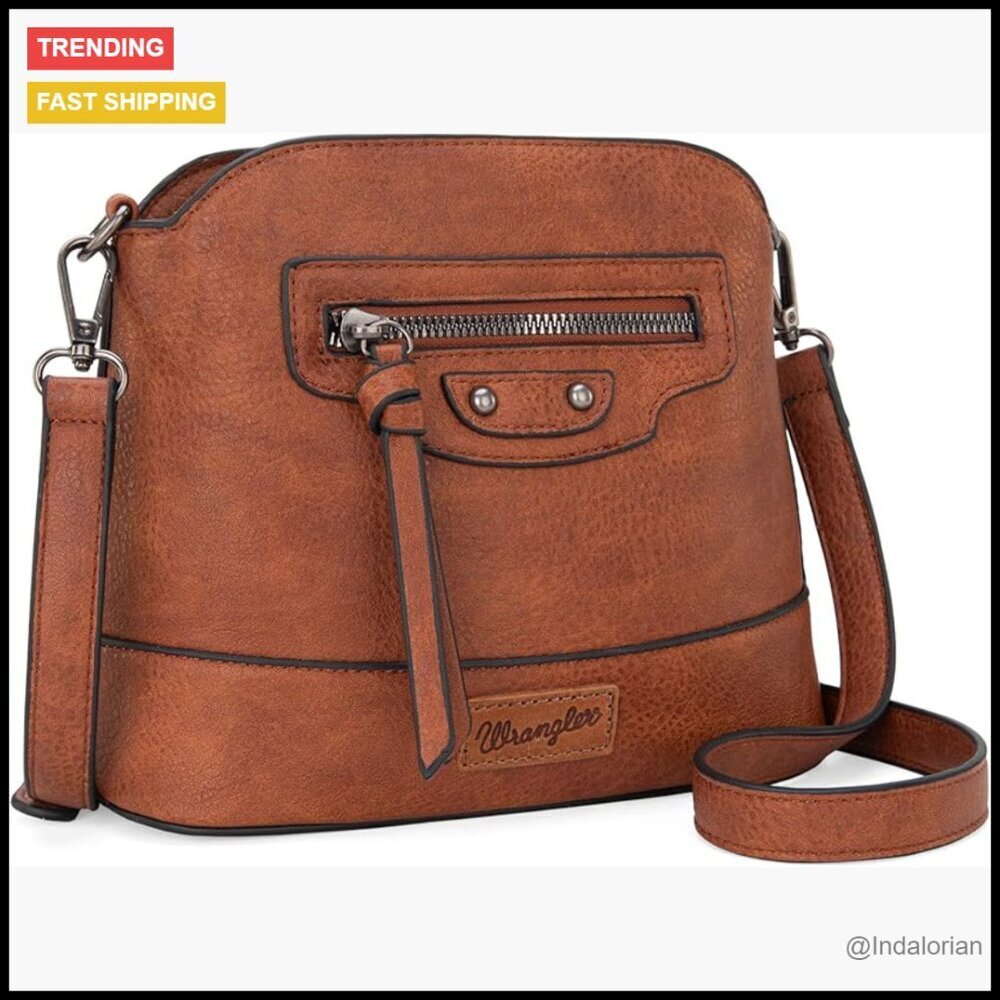 Small Crossbody Bag Vegan Leather Hobo Style Adjustable Strap Chic Minimal
